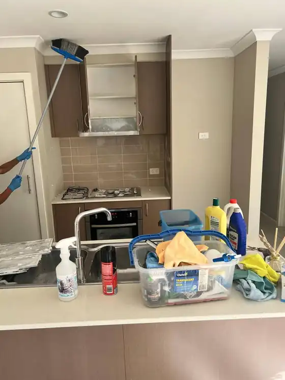 Kitchen Deep Clean — In Progress